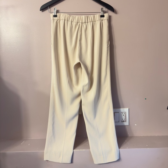 Aritzia Babaton Atelier Trouser Cream Women Size 4 - Picture 6 of 10